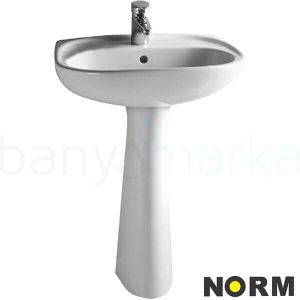 Norm Lavabo Kolon & Yarım Ayak