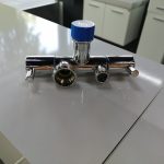 3/8 Dual Çamaşır+Taharet Çıkışlı Ara Musluk