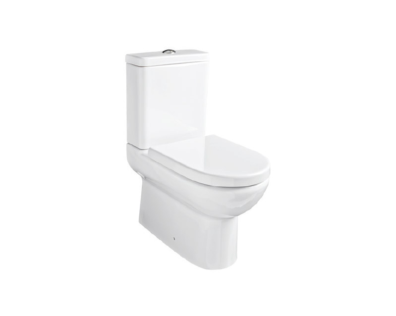 GÜRAL Compact Duvara Tam Dayalı Klozet & Plastik Soft Kapak